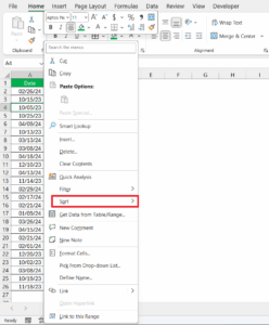 Mastering Date Sorting and Management in Microsoft Excel - Excel Au